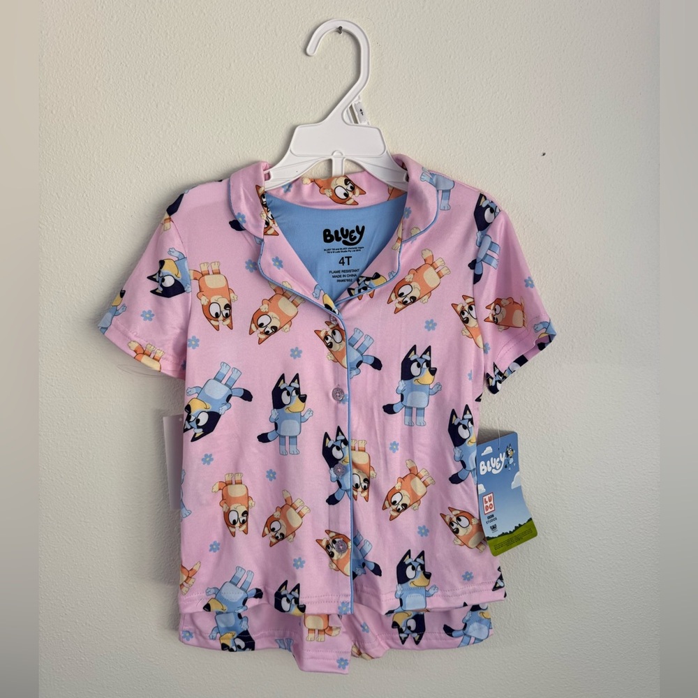 Bluey Pajamas, size 4T NWT
